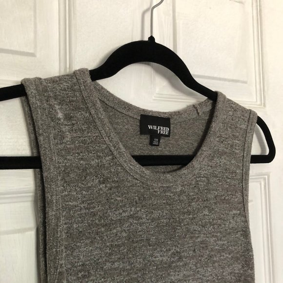 Aritzia Wilfred Free grey bodycon midi dress - Picture 3 of 3